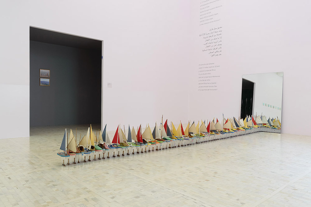 Francis Alÿs, Shoeboats, 2007-08, Mixed media, 28×54×10 cm each, © Francis Alÿs, Courtesy the artist and Art Sonje Center