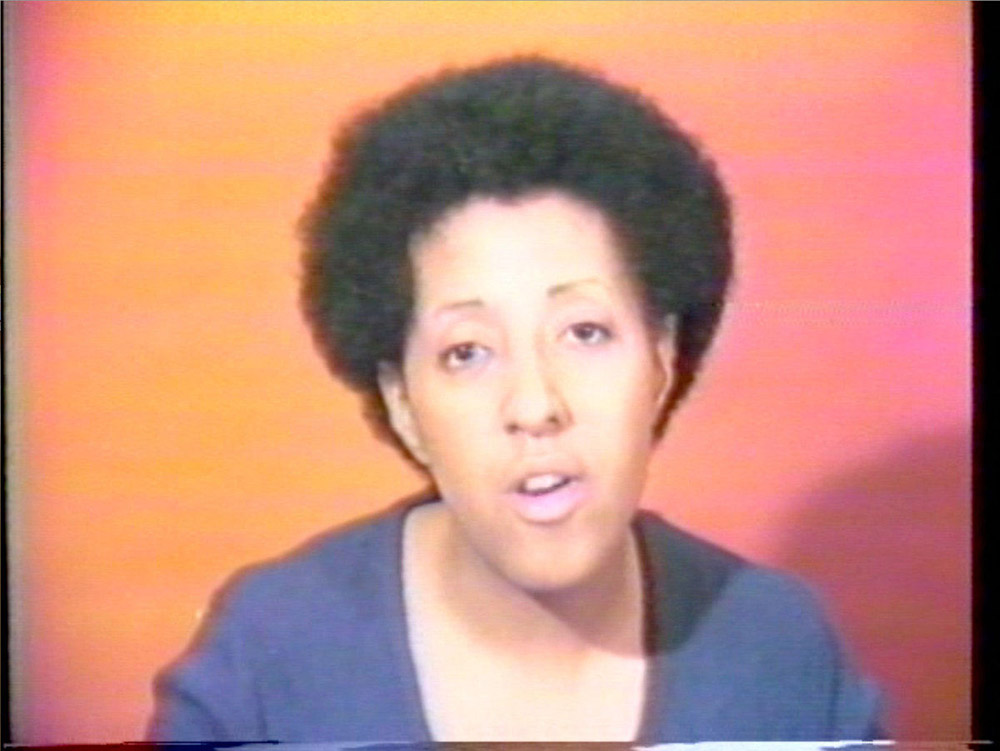 Howardena Pindell, Free, White and 21 (Video still), 1980, Video, color, sound; 12:15 min, Whitney Museum of American Art, New York; purchase with funds from the Film, Video, and New Media Committee 2015.35, © Howardena Pindell
