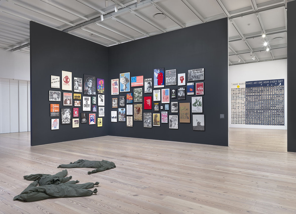 Installation view of An Incomplete History of Protest: Selections from the Whitney’s Collection, 1940–2017, Photo: Ron Amstutz, Courtesy Whitney Museum of American Art-New York