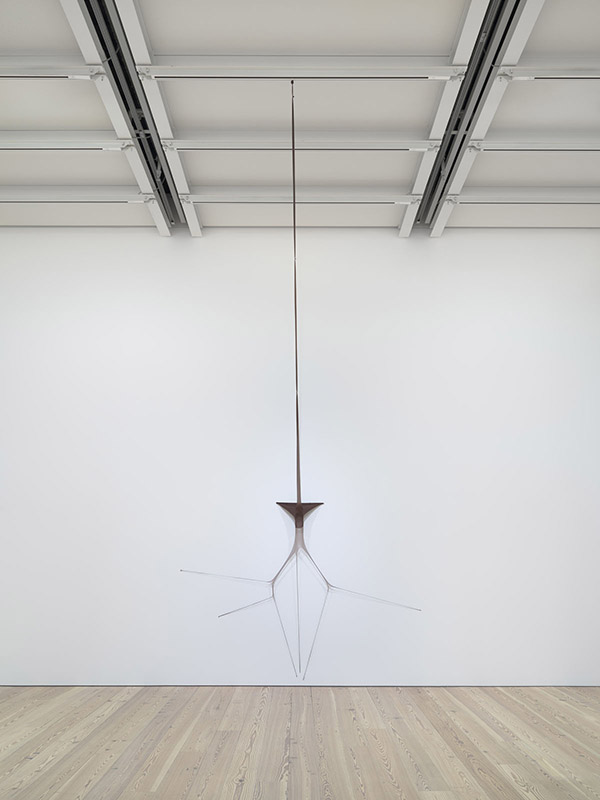 Senga Nengudi, Internal I, 1977 (refabricated 2014), from the series RSVP, 1975-77, Nylon hosiery, dimensions variable, Whitney Museum of American Art, New York; purchase with funds from the Painting and Sculpture Committee 2015.109. Photo: Ron Amstutz