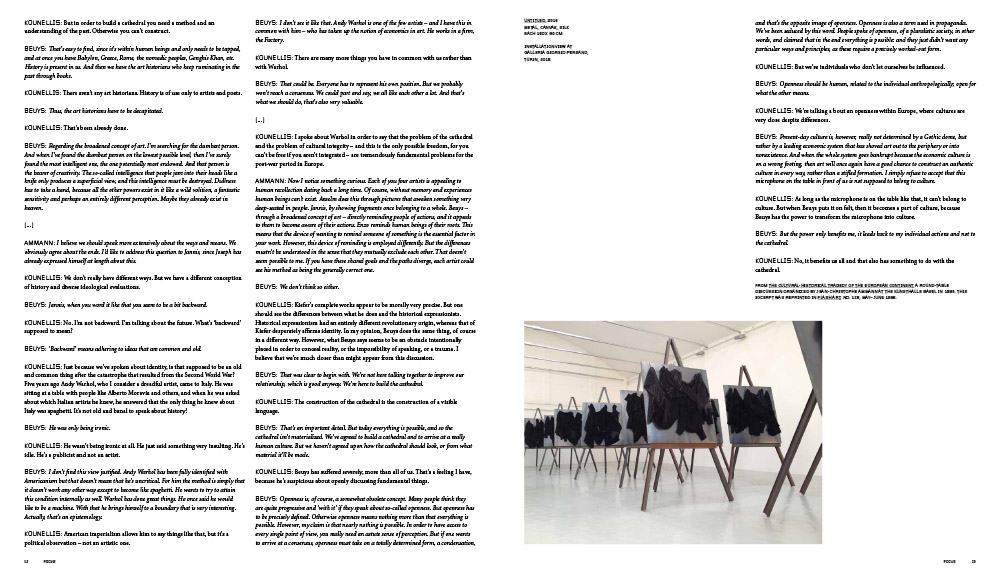 Jannis Kounellis, Phaidon Publications