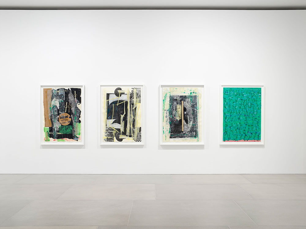 Installation View, Moshekwa Langa, Relatives, Blain|Southern-London, 2018, Courtesy the artist and Blain|Southern, Photo: Peter Mallet