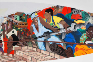 Bildmuseet 1 panafrican mural