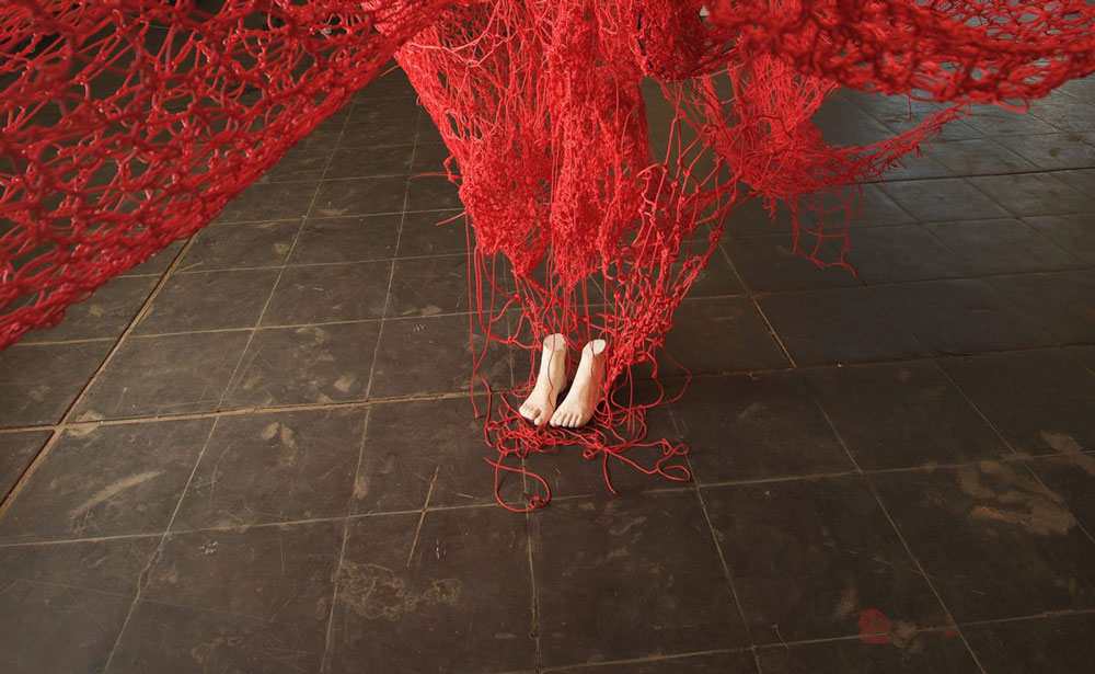 Chiharu Shiota-Me Somewhere Else