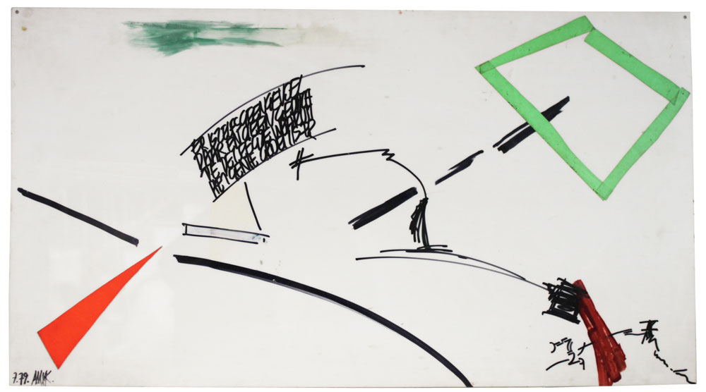 Anne-Mie Van Kerckhoven (AMVK), Emptiness why, 1979, Painting, Photo: AMVK, Courtesy: AMVK, Zeno X Gallery Antwerp and Galerie Barbara Thumm Berlin