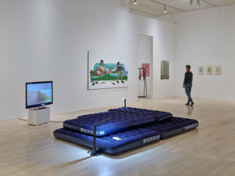 Installation view Planet 58-Absolvent_innen der Kunstakademie Düsseldorf 2018, K21 STÄNDEHAUS- Düsseldorf, 2019, Courtesy Kunstsammlung Nordrhein-Westfalen