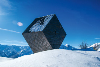 Mario Botta, GARNET CHAPEL, Penkenjoch, Zillertal, Austria 2011–2013, Photo: Mario Krupik