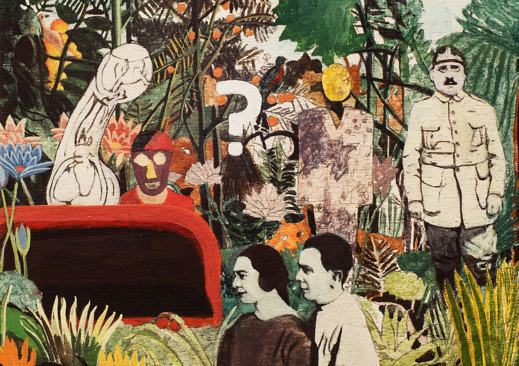 Kunsthallekleinbasel-Iasonas Kampanis, 54 (The Funeral of Henri Rousseau), Courtesy Platforms Project