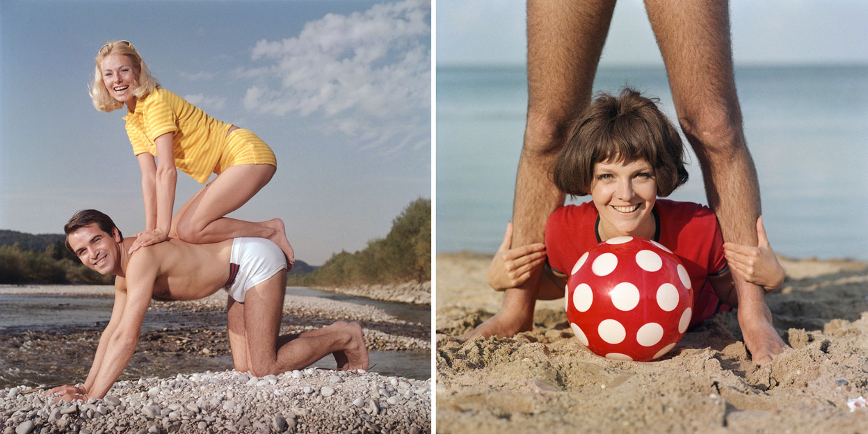 Left & Right: Agfa promotional photo, 1950/60s, Museum Ludwig Archive