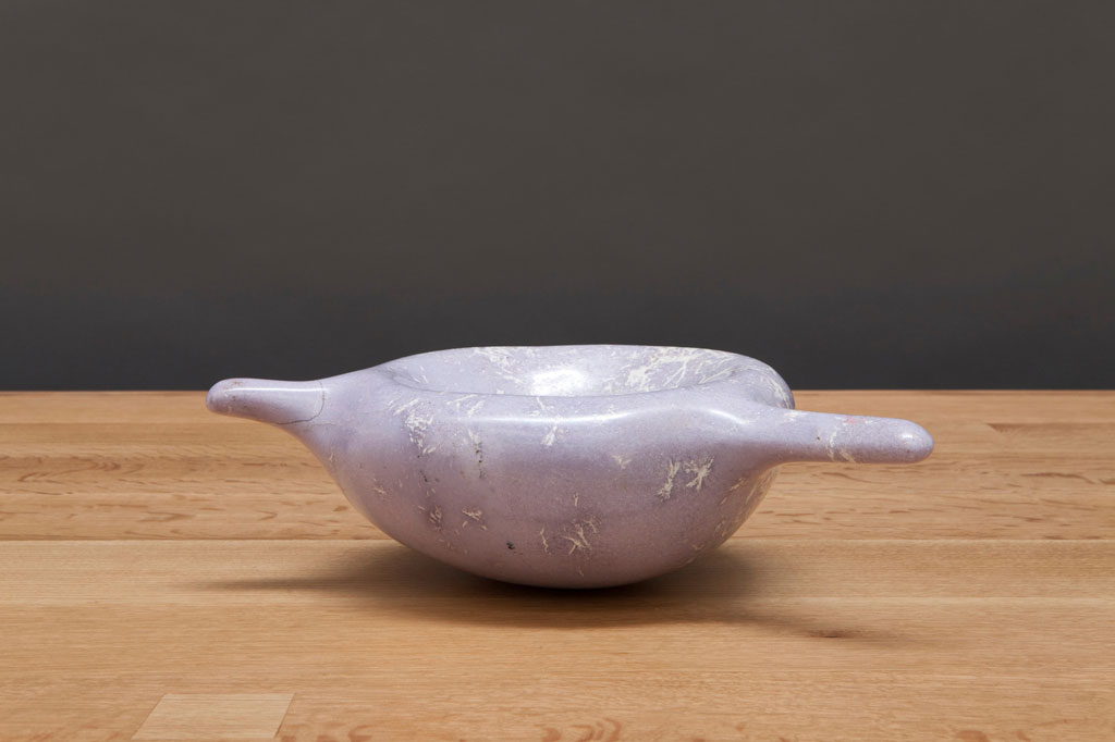 Alma Allen, Not Yet Titled, 2016, Marble, 5 x 13 1/2 x 10 inches, © Alma Allen, Courtesy the artist and Blum & Poe Gallery