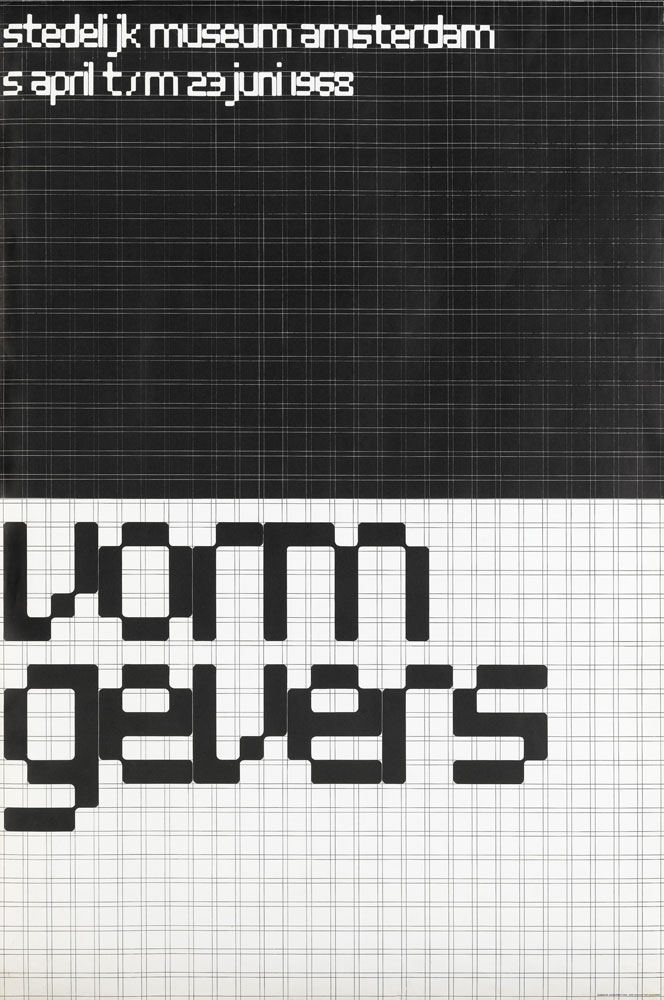Wim Crouwel, Designers, 1968. Collection Stedelijk Museum Amsterdam