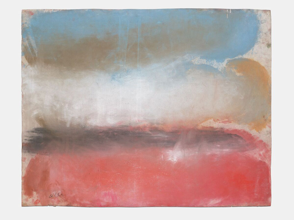 Ed Clark, Untitled, 2013, Pastel on paper, 96.5 x 121.9 cm, Photo: Tom Powel Imaging, © Ed Clark, Courtesy the artist and Hauser & Wirth