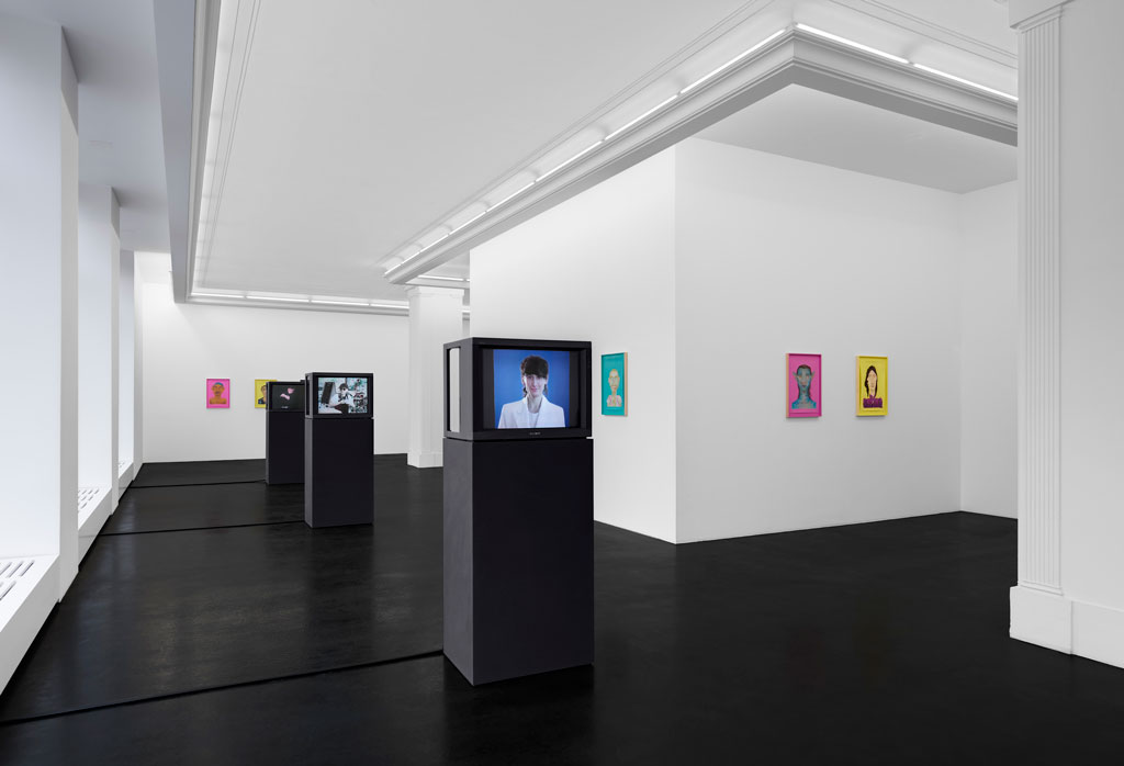 Manuel Solano, Portraits, Installation View at Peres Projects, 2019, courtesy the artist and Peres Projects-Berlin