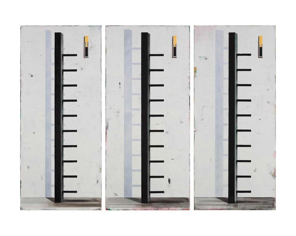 Michael Simpson, Squint 65, 2019, Oil on canvas, 312 x 440 cm, Photo: Peter Mallet, © Michael Simpson, Courtesy the artist and Blain|Southern Gallery