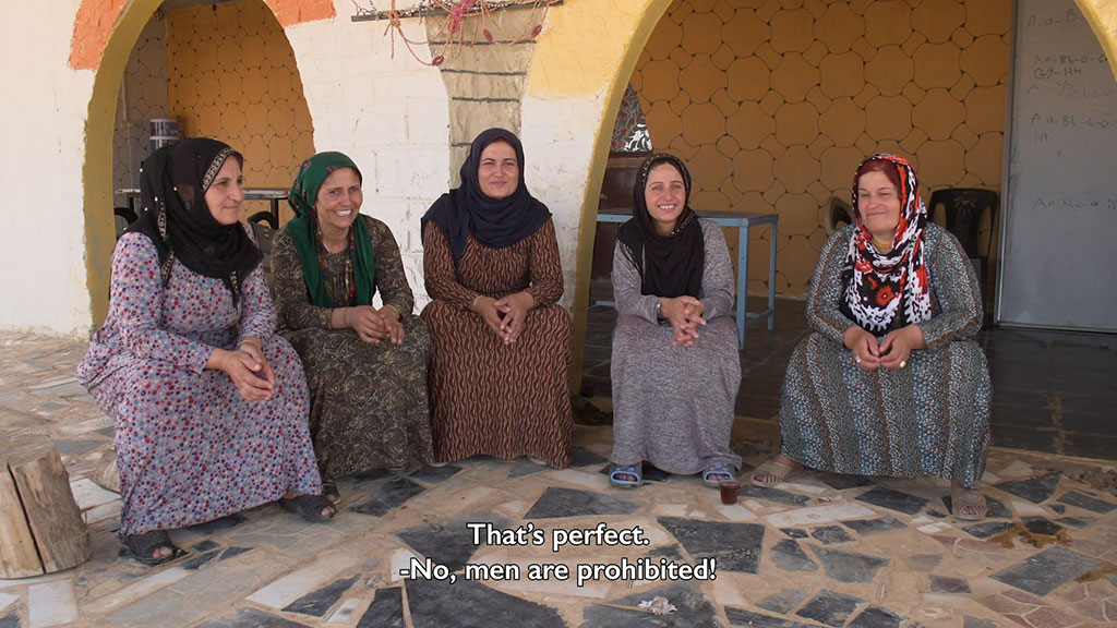 Marwa Arsanios, Who is Afraid of Ideology?, 2019, film still, courtesy the artist & mor charpentier gallery, Paris