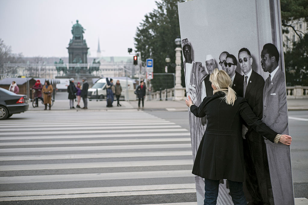 Milica Tomić, On Love Afterwards, Action, January 2020, Vienna, Photo: Srđan Veljović