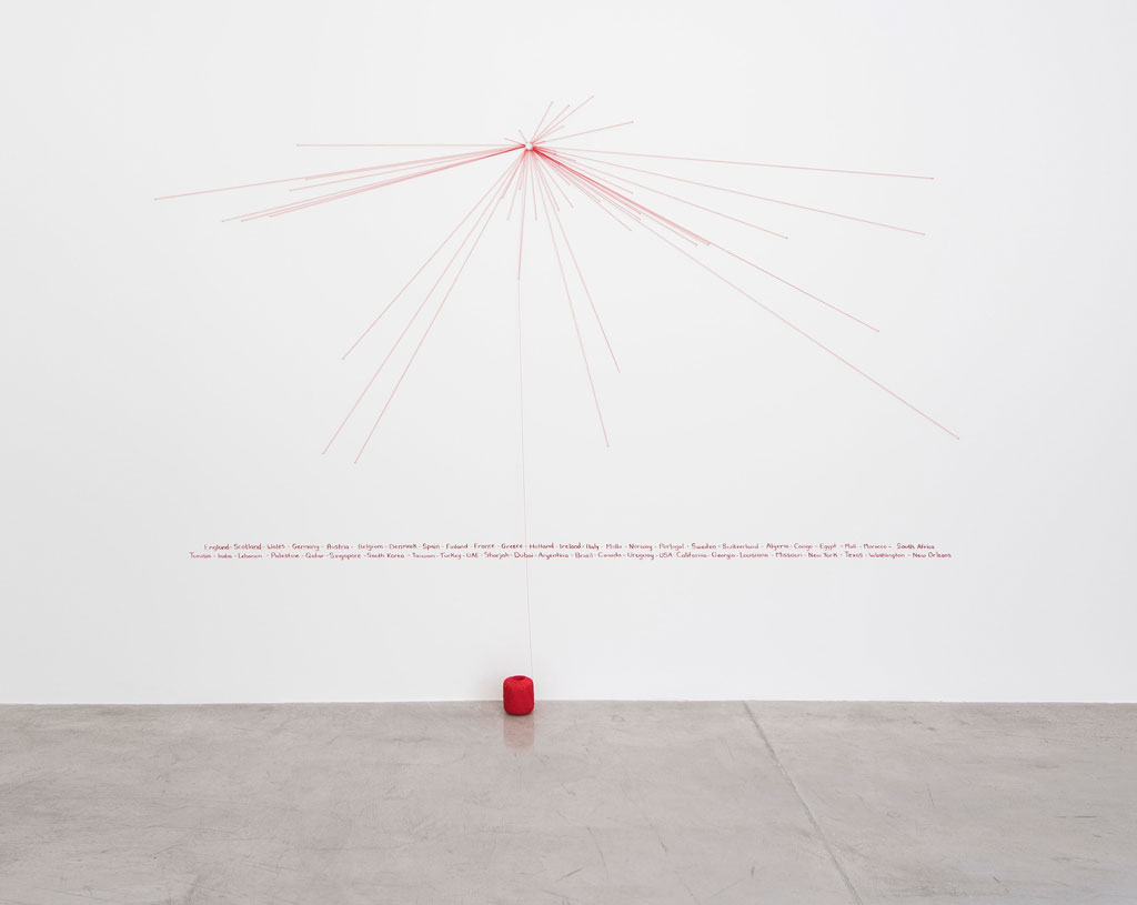 Zineb Sedira, Walk the Line, © Zineb Sedira, Courtesy the artist and third Line Gallery