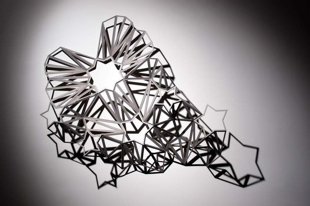 Sahand Hesamiyan, Majaz 1, 2017, Stainless steel, 82 x 69 x 21 cm, Edition 2 of 3, © Sahand Hesamiyan, Courtesy the artist and third Line Gallery