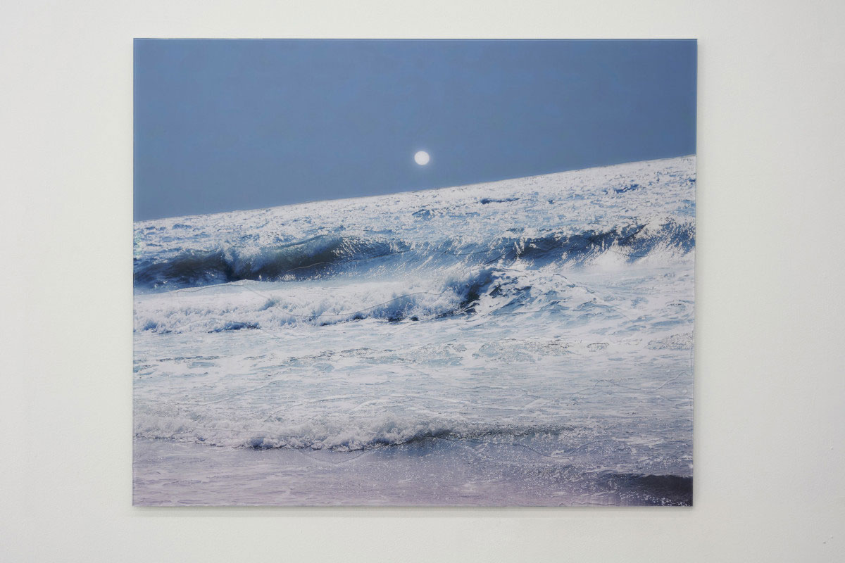 Flaka Haliti, Watchu expect me to do when I loose my cool? #5, 2020, fine art print behind Glass, resin, 100 x 120 cm, © Flaka Haliti, Courtesy the artist and Deborah Schamoni Gallery