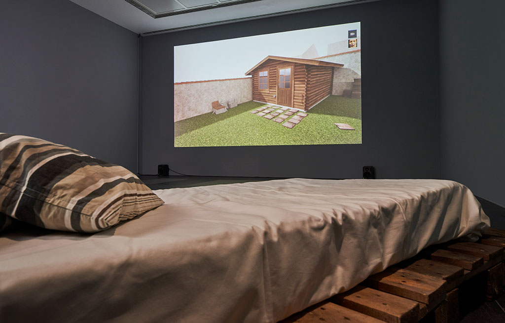 Fleuryfontaine, I would prefer not to, 2019, Exhibition View Frankfurter Kunstverein 2020, Photo: Norbert Miguletz, © Frankfurter Kunstverein