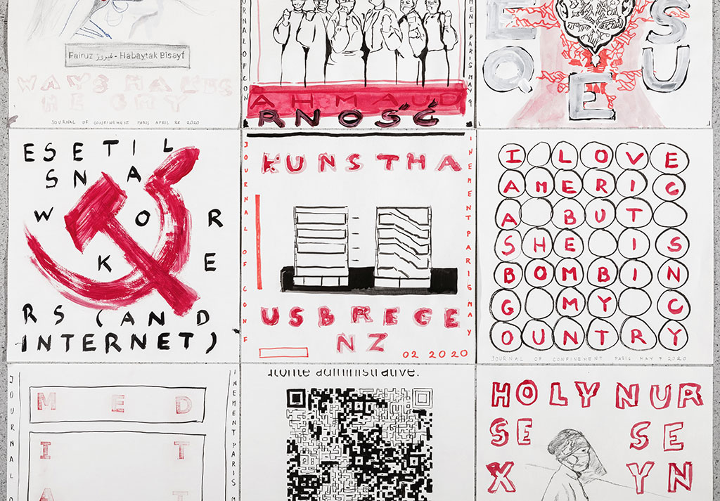 Ania Soliman, journal of confinement, 2020, Courtesy of the artist and Sfeir-Semler Gallery, Beirut/Hamburg , © Ania Soliman