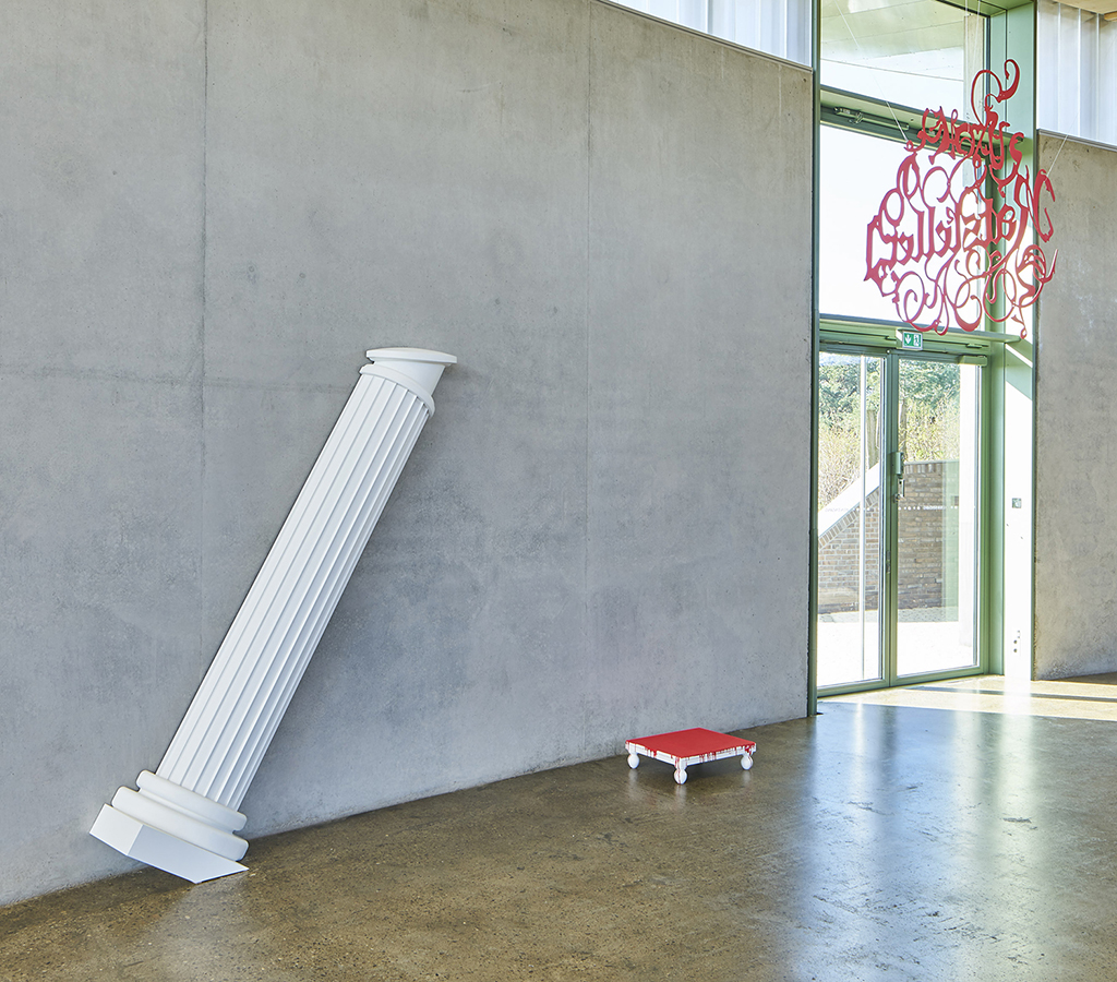 Erinna König, Exhibition view, Skulpturenhalle-Thomas Schütte Foundation, 2020, Courtesy Erinna König and Thomas Schütte Foundation