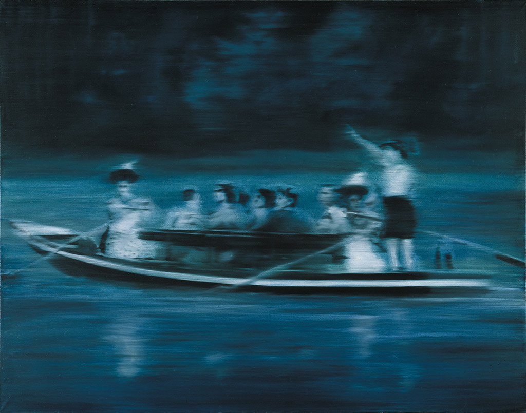 Gerhard Richter, Kahnfahrt, 1965, Oil on canvas, 150 × 190 cm, Sammlung Deutsche Bank Collection at the Städel Museum, Frankfurt am Main © Gerhard Richter (31102019)