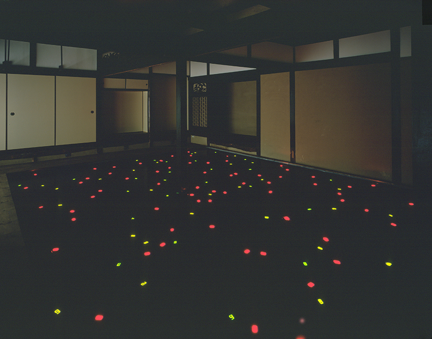 Tatsuo Miyajima, Sea of Time '98, 1998, Installation view: Art House Project "Kadoya," Benesse Art Site Naoshima, Japan, 1998, Photo: Ueno Norihiro