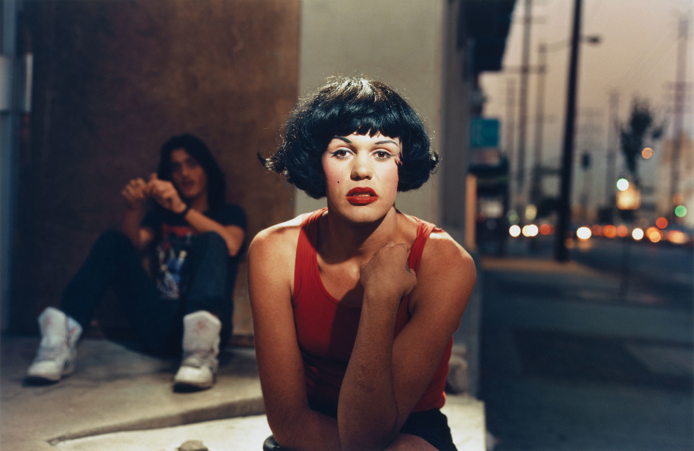 Philip-Lorca diCorcia, Marilyn, 28 years old, Las Vegas, Nevada, $30, 1990-1992, Chromogenic print, 15 1/4 x 22 1/2 inches (38.7 x 57.2 cm), © Philip-Lorca diCorcia, Courtesy the artist and David Zwirner Gallery