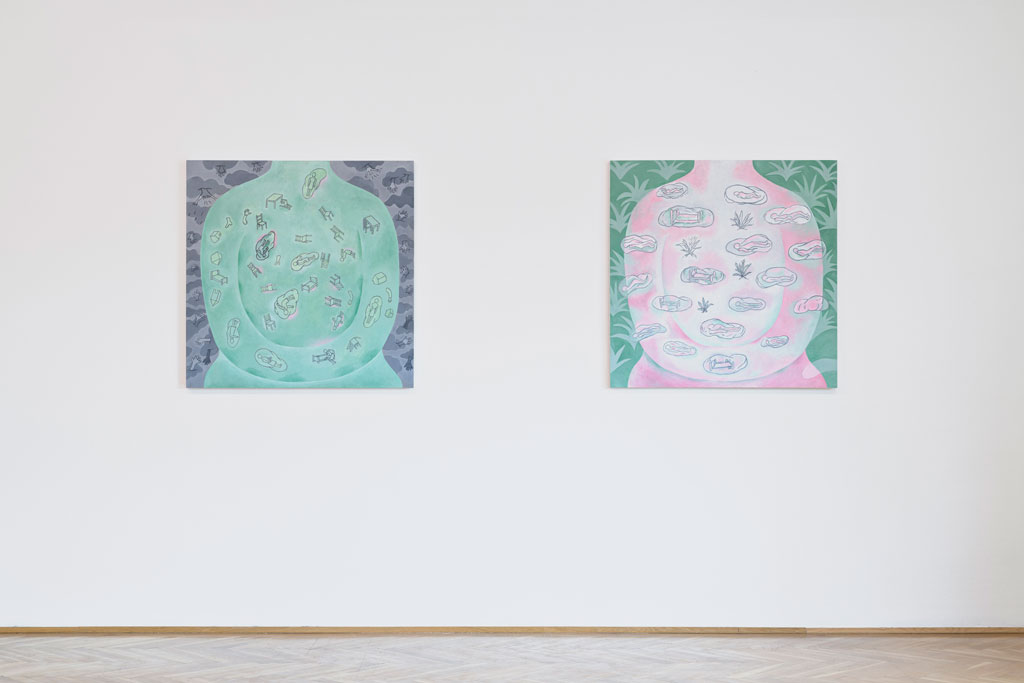 Suellen Rocca, installation view, Secession-Vienna, 2020, photo: Peter Mochi, Courtesy Association of Visual Artists - Vienna Secession