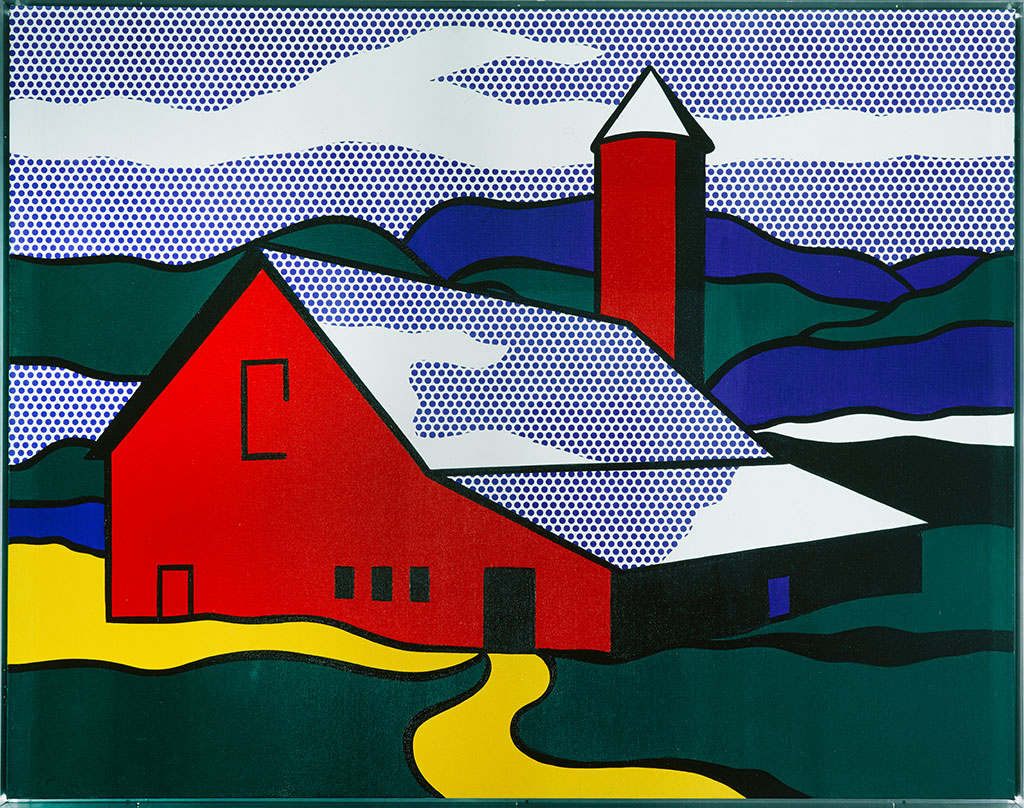 Roy Lichtenstein, Red Barn II, 1969, Donation Ludwig Collection, 1976, © VG Bild-Kunst, Bonn 2020, Photo: Rheinisches Bildarchiv Köln, Cologne