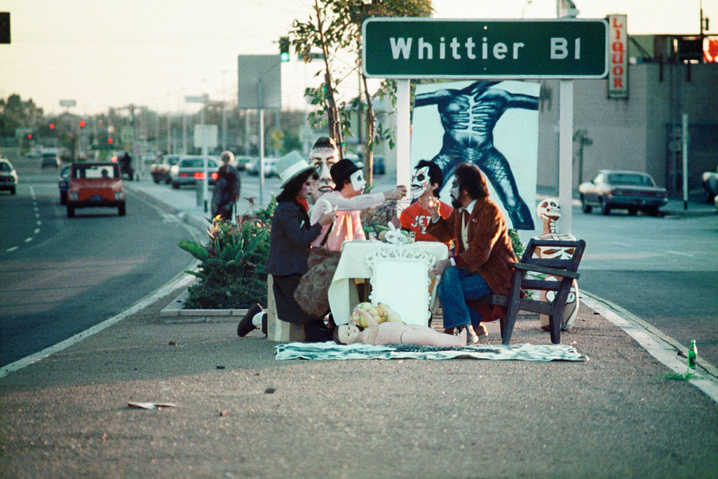 Harry Gamboa Jr., from the Asco era First Supper (After A Major Riot), 1974, ©1974, Harry Gamboa Jr.