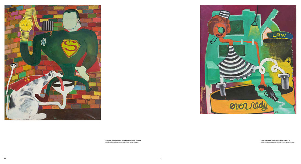 Peter Saul, Crime and Punishment. New Museum & Phaidon