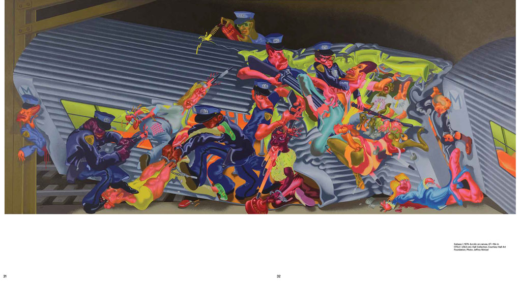 Peter Saul, Crime and Punishment. New Museum & Phaidon
