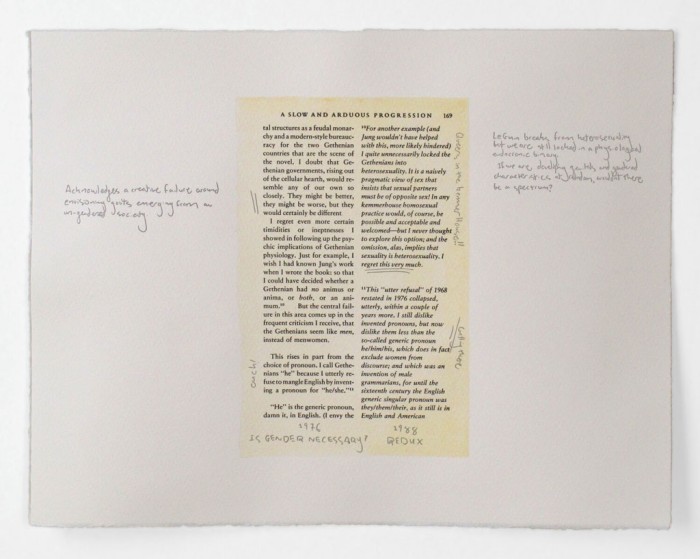 Tuesday Smillie, A Slow and Arduous Progression, 2016, Print on paper, polymer plate, and watercolor, 11 1/4 x 14 1/4 inches, Courtesy of the artist and CUE Art Foundation