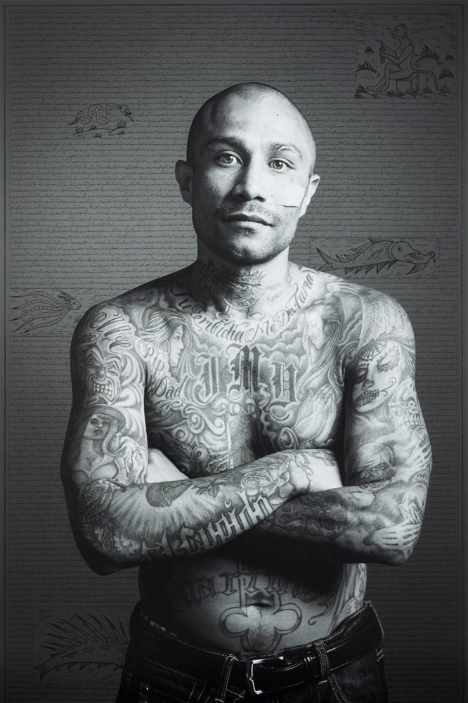 Shirin Neshat, Manuel Martinez, from Land of Dreams series, 2019, digital c-print mounted on black sintra, Edition of 5, Courtesy the artist, and Gladstone Gallery