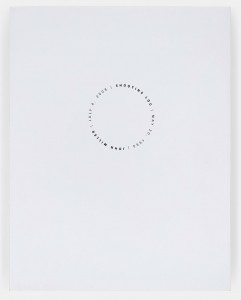 John Miller, Shooting Log, Mfc-Michèle Didier Editions