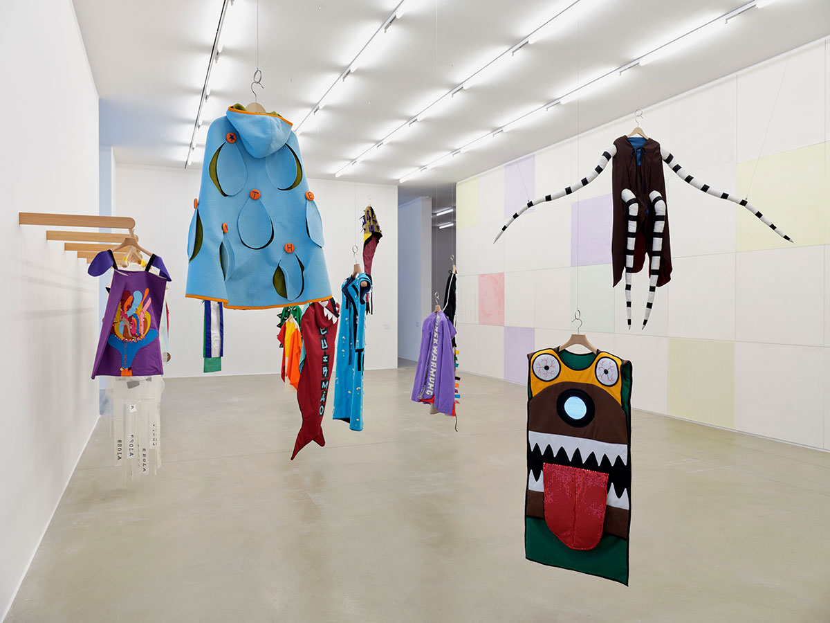 Rivane Neuenschwander (in collaboration with Guto Carvalhoneto and Lucas Nascimento) The Name of Fear, 2013, Installation view Aargauer Kunsthaus-Aarau, 2021, Photo: Conradin Frei-Zurich, Courtesy Aargauer Kunsthaus
