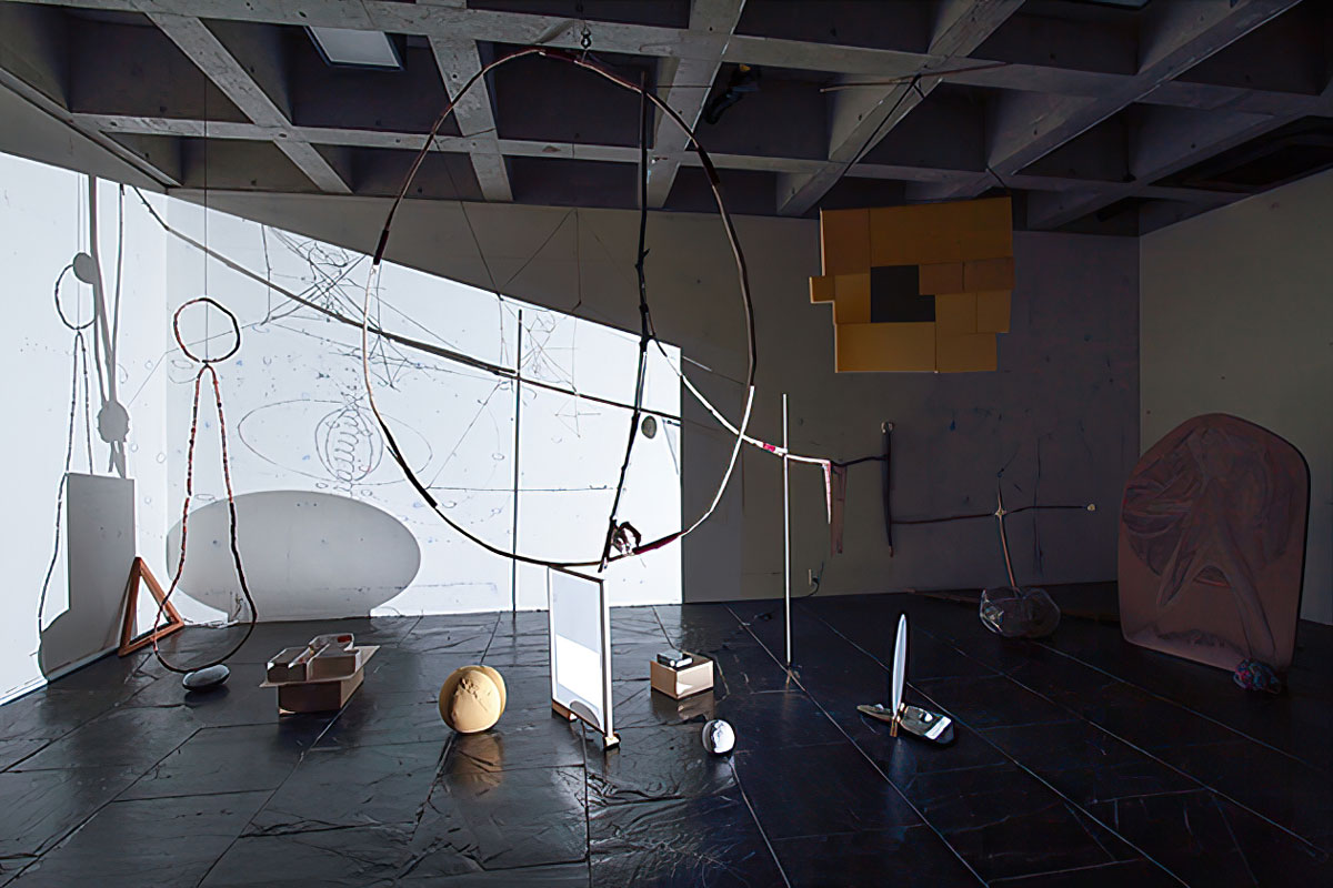 AOKI Ryoko + ITO Zon, Installation view at the exhibition: WORKSHOP FREE MOLECULES METAMORPHOSES,The Watari Museum of Contemporary Art, 2020, Photo: IMAI Noriaki