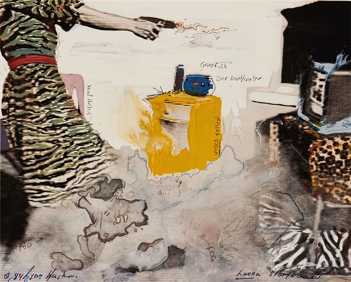 Lynn Hershman Leeson, Lorna Storyboard, 1984, Courtesy the artist; Anglim Gilbert Gallery-San Francisco; and Bridget Donahue Gallery-New York