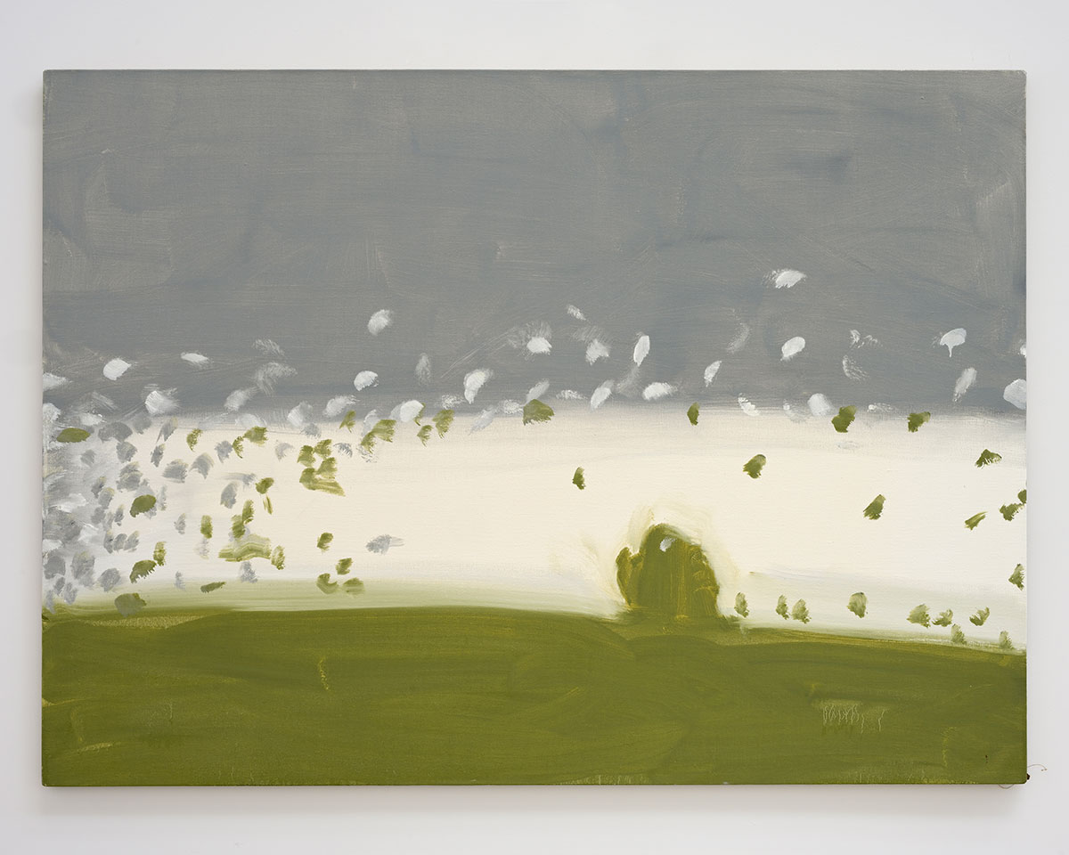 Alex Katz, Lake 1, 2020, Oil on linen, 76,2 x 137,2 cm (30 x 54 in), © Alex Katz / Adagp, Paris, 2021, Courtesy Thaddaeus Ropac, London/Paris/Salzburg/Seoul, Photo: Paul Takeuchi