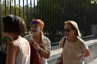 Eleni Tzirtzilaki and Bia Papadopoulou, Photo: © & Courtesy Dimitris Lempesis