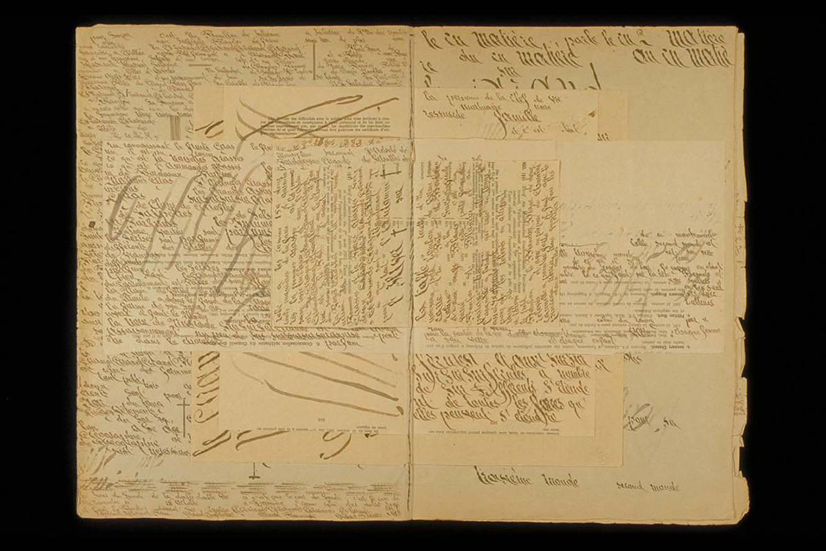 Constance Schwartzlin-Berberat, Second cahier du 162e, 19 au 21 octobre, 1891-1909, Ink, paper; 30,6 x 20 cm, © Sammlung Morgenthaler, Psychiatrie- Museum Bern