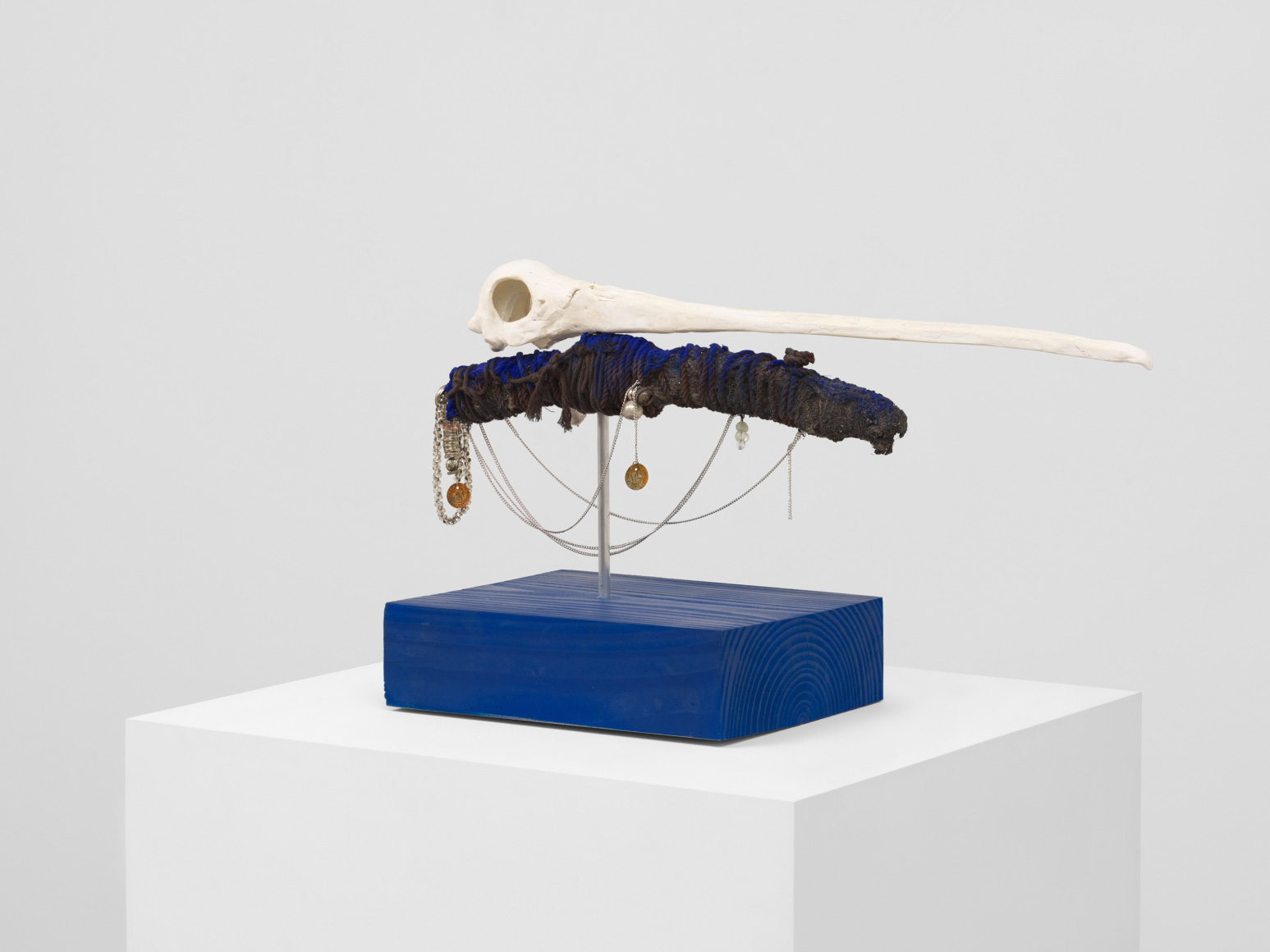 Ricardo Brey, Osain, 2012–2021, Mixed media, 12 1/4 x 8 1/2 x 23 1/4 in (31 x 21.5 x 59 cm, © Ricardo Brey, Courtesy the artist and Alexander Gray Associates