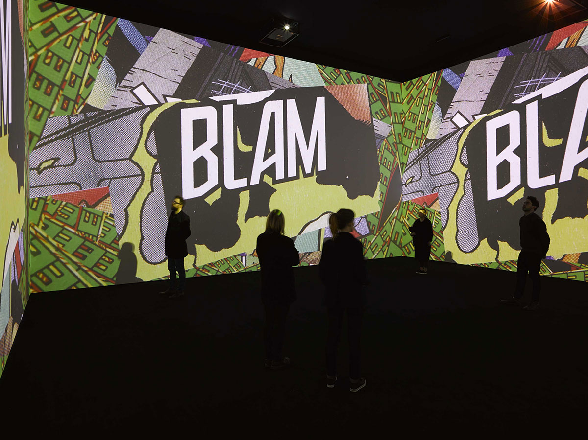 Christian Marclay, Surround Sounds, 2014-2015, video installation, Photo: Ben Westoby, © Christian Marclay. Courtesy White Cube, London, and Paula Cooper Gallery, New York