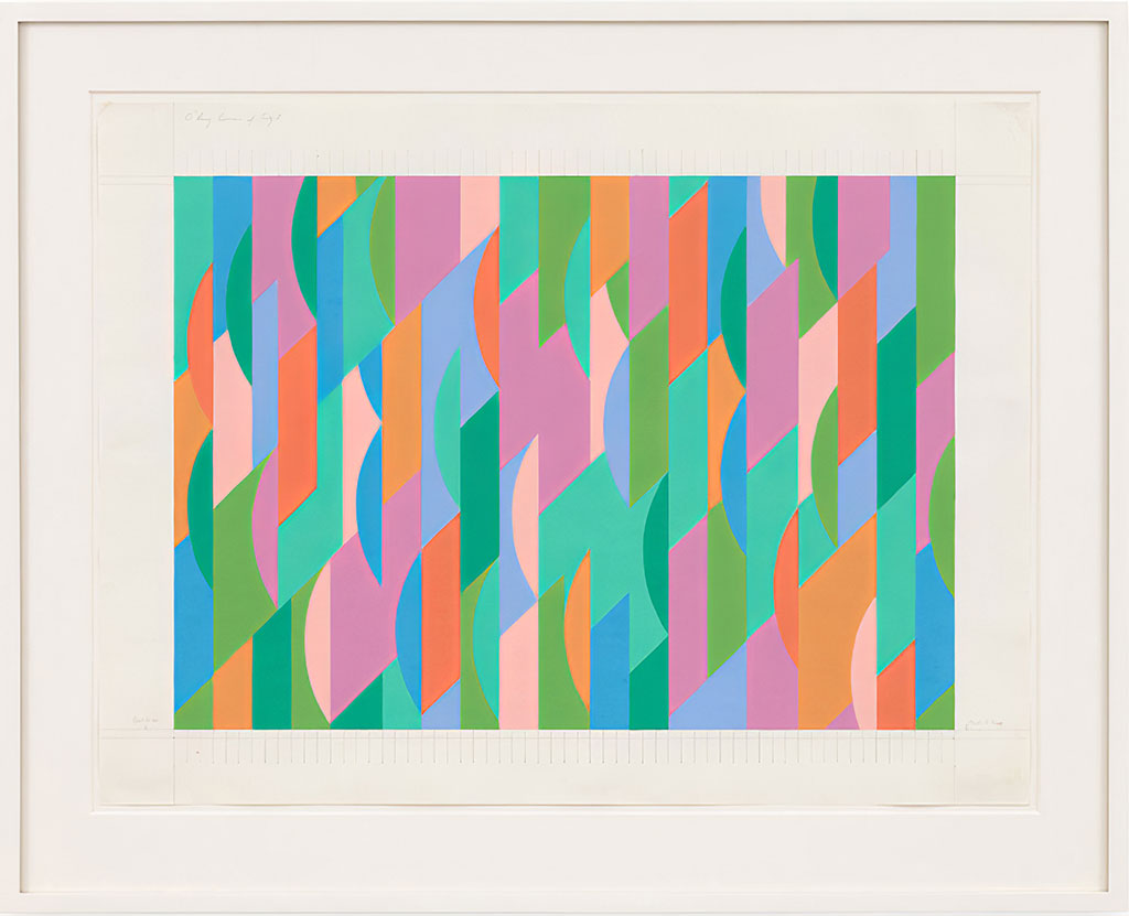 Bridget Riley (24/4/1931- ) 