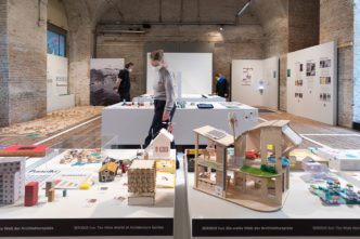 Exhibition view "Serious Fun. Architecture & Games", © Architekturzentrum Wien, photograph: Lisa Rastl