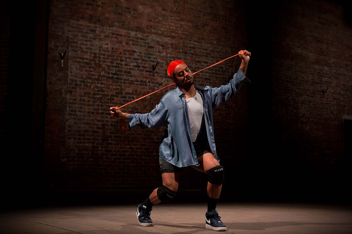 Paul Maheke, Taboo Durag, 2021, Courtesy the Roberts Institute of Art, Glasgow International and the artist Photo: Eoin Carey