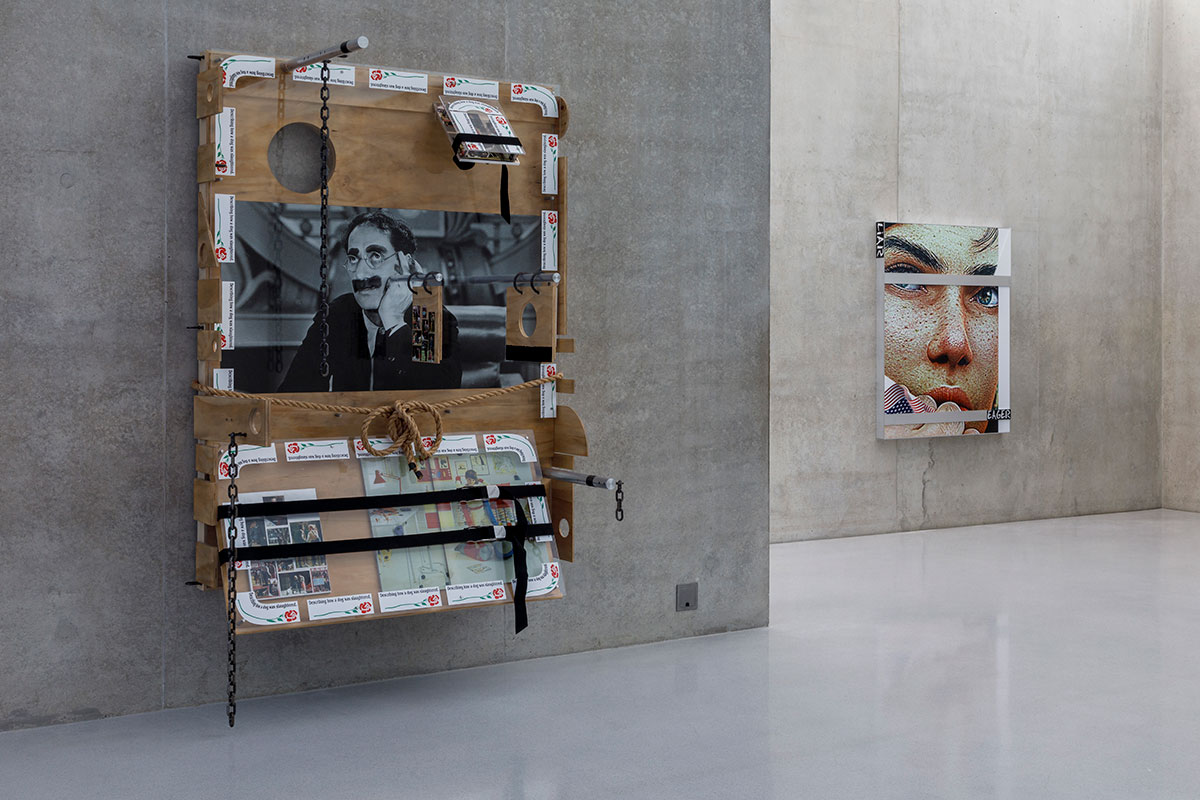 Jordan Wolfson, Installation view, second floor Kunsthaus Bregenz, 2022, Photo: Markus Tretter, Courtesy the artist, Collection of J&M Donnelly and Larry Gagosian, © Jordan Wolfson, Kunsthaus Bregenz
