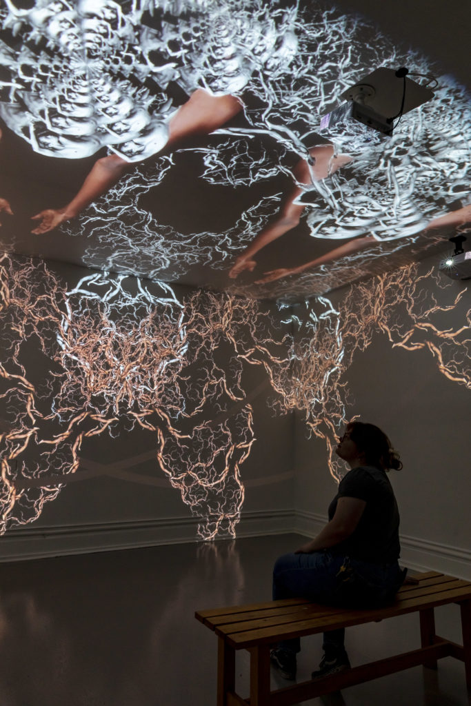Renee Cox, Soul Culture, 2022, projection mapping, © & Courtesy the artist